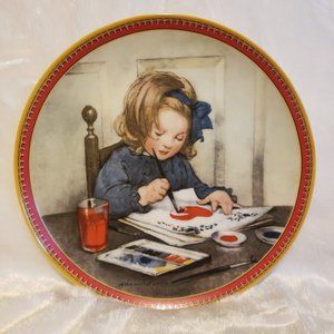 Edwin M. Knowles limited Edition of "Valentines Day"